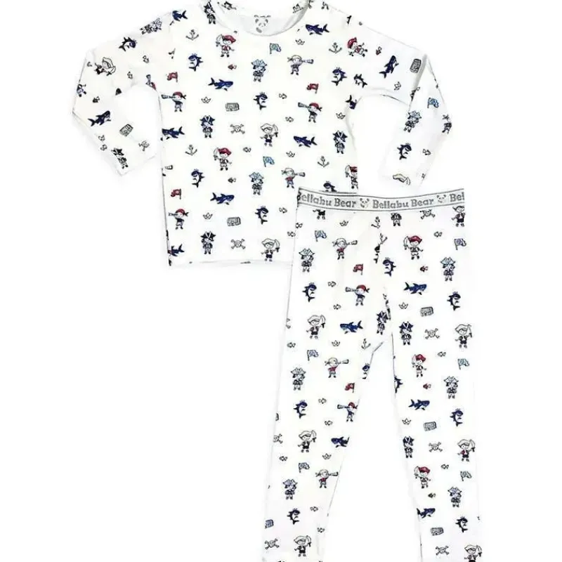bellabu_bear__conjunto_de_SKUuWpDvQnA_0.webp Bellabu Bear – Conjunto de pijama de manga comprida e calça pirata para bebês meninos Outlet