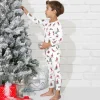 Bellabu Bear - The Elf On The Shelf Bamboo Kids Pajamas New