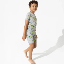 Bellabu Bear - Toddler Batman Kids Bamboo Short Set New