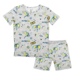 Bellabu Bear - Toddler Batman Kids Bamboo Short Set New