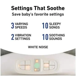 Graco Berço Sense2Snooze com detecção de choro - Ellison Best