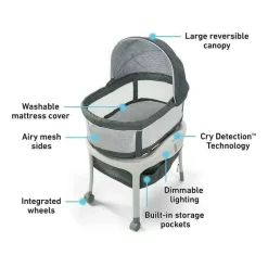 Graco Berço Sense2Snooze com detecção de choro - Ellison Best