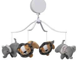 Lambs u0026 Ivy Berço Musical Originals para Dormir Selva Divertido Móbile, Leão/Elefante Clearance
