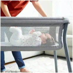 Chicco Berço Portátil Grey Baby Malha Hot