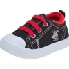 Josmo Beverly Hills Polo Club - tênis infantil masculino A/C, preto/vermelho Online