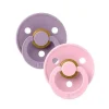 Bibs - 2 unidades de chupeta de borracha natural lavanda/rosa bebê, 0/6M Online