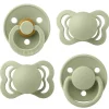 Bibs – Chupeta Try-it De Lux Sage Borracha Natural e Silicone, 0/6M Best