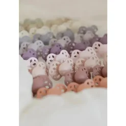 Bibs - 2Pk Ivory/Blush Infinity Chupeta Anatômica, 6/18M Hot