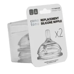 Comotomo Bico de reposição de silicone de bico natural , fluxo variável Online