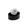 Bling Swarovski Crystal Pacifier Bling Swarosvski Chupeta de Cristal David's Star Azul com Transparente Sale