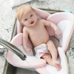 Blooming Bath Blooming Baby Lotus - Rosa/Branco/Cinza Discount
