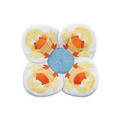 Blooming Bath - Banheira de bebê com flor, almofada para pia, amarelo pato Best