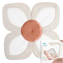 Blooming Bath - Tapete de banho com flor de lótus, almofada para pia, argila New