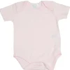 Kissy Kissy Body de manga curta - Baby Girl Pointelle, rosa Clearance