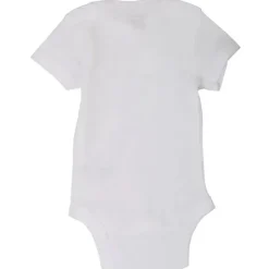 Gerber Bodysuits de manga curta - 5Pk, branco Outlet