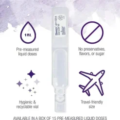 Boiron - SleepCalm Kids Liquid Doses Sleep Aid para um sono noturno profundo, relaxante e repousante, contagem de 15 Online