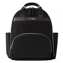 Skip Hop Bolsa de Fraldas Mochila - Envi Luxe, Preta Fashion