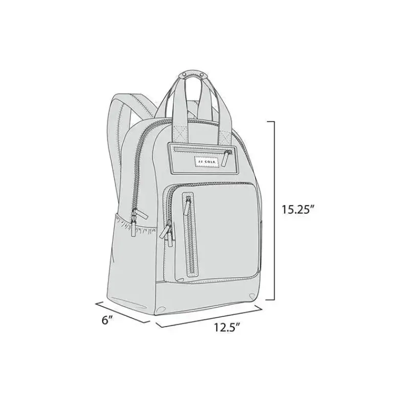 bolsa_de_fraldas_tomy__jj_SKUD6xzrpyz_5.webp JJ Cole Bolsa de Fraldas Tomy - Mezona, Verde Marrom New