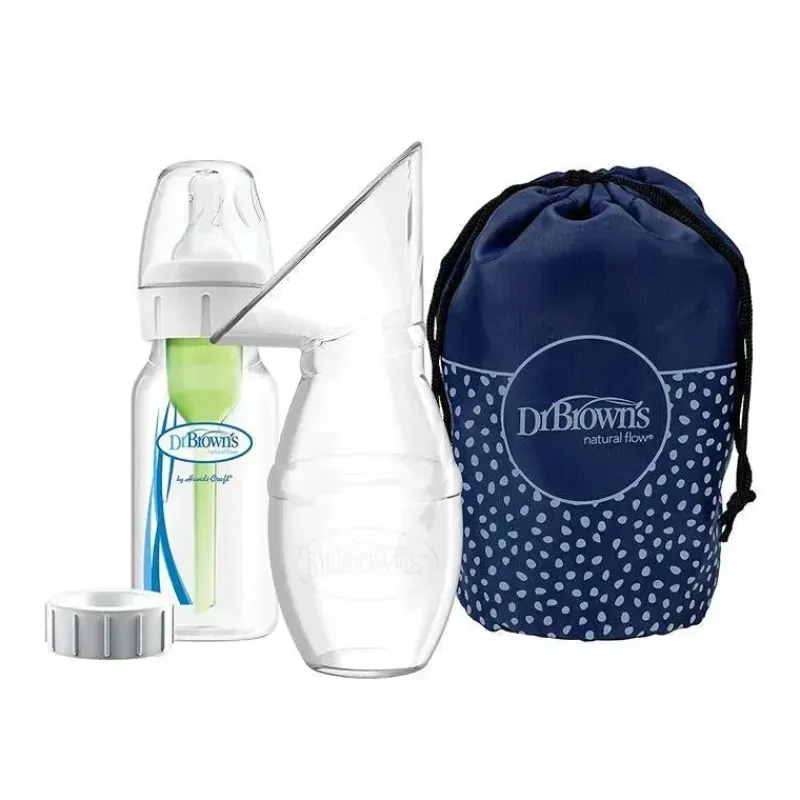 bomba_de_mama_de_silicone_SKUolmmcXs7_0.webp Dr. Brown's Bomba de mama de silicone Dr. Brown's Milkflow, coletor de leite materno com opções + mamadeira anti-cólica e bolsa de viagem Outlet