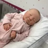MacroBaby Boneca Bebê Reborn - Vinil Branco, Junho Sale
