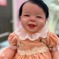 MacroBaby Boneca Reborn - Torso de vinil e tecido branco, Vivian Clearance