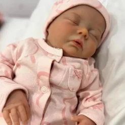 MacroBaby Boneca Reborn - Vinil Branco, Premier Outlet