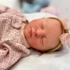 MacroBaby Bonecas Reborn - Vinil Branco, Aria New