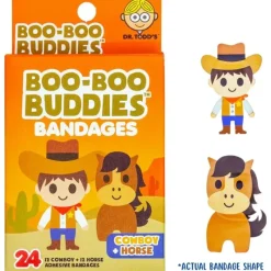 Boo Boo Budies Boo Boo Buddies - Kids Adhesive Bandages, Cowboy + Horse Sale