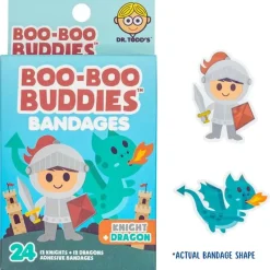 Boo Boo Budies Boo Boo Buddies - Kids Adhesive Bandages, Knight + Dragon Discount
