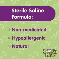 Boogie Wipes - Mist Saline Nose Mist, Unscented Discount