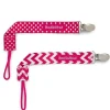 BooginHead - Clipe de Chupeta Pacigrip 2Pk, Pink Chevron Discount