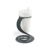 BooginHead - Copo Sippigrip de silicone e porta-brinquedos - Cinza carvão New