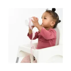 BooginHead - Copo Sippigrip de silicone e porta-brinquedos - Dusty Rose Outlet