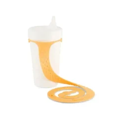 BooginHead - Copo Sippigrip de silicone e porta-brinquedos - Creamsicle Orange Fashion