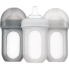 Boon - Nursh 8 Oz Garrafa 3Pk, Cinza Multi Discount