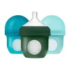 Boon - Nursh 4Oz Garrafa 3Pk, Azul Multi-Estágio 1 Fashion