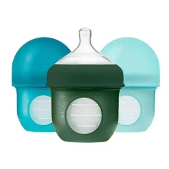 Boon - Nursh 4Oz Garrafa 3Pk, Azul Multi-Estágio 1 Fashion