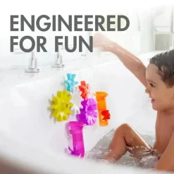 Boon - Pacote de brinquedos para a hora do banho do bebê TUBOS + TUBOS + COGS Clearance