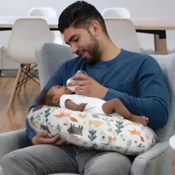 Boppy - Almofada de enfermagem com capa removível, lavável na máquina, Spice Woodland Online