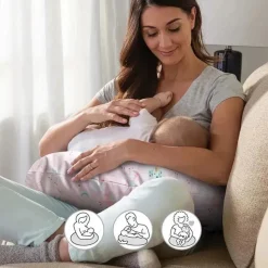 Boppy - Almofada de Enfermagem Suporte Original, Unicórnios Rosa Outlet