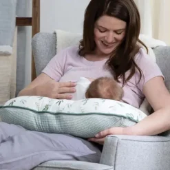 Boppy - Capa de Almofada Algodão Orgânico, Folhas Verdes Outlet