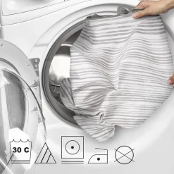Boppy - Capa de amamentação para amamentação, listras aquarela cinza Fashion