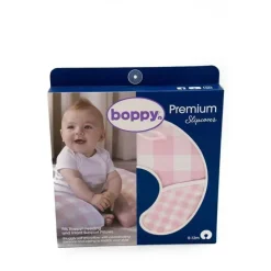 Nemcor Boppy - Capa de travesseiro, xadrez gigante rosa/branco New