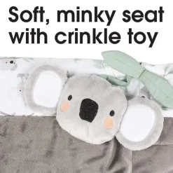 Boppy - Carrinho de compras e capa para cadeira alta com bolsa de armazenamento, coala verde cinza New