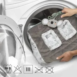 Boppy - Carrinho de compras e capa para cadeira alta com bolsa de armazenamento, coala verde cinza New