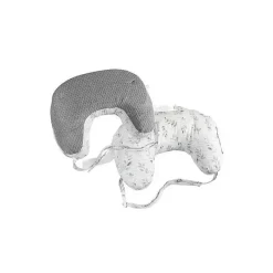 Boppy - Melhor Travesseiro Travesseiro de Enfermagem Cinza Pennydot Folha Listra Outlet