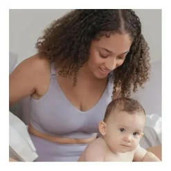 Bravado - Sutiã de amamentação sem costura de seda corporal, pérola (17D Xxl) Hot