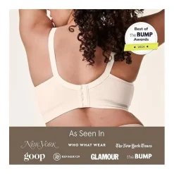 Bravado - Sutiã de Amamentação Body Silk Seamless 17D L, Pérola Hot