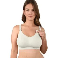 Bravado - Sutiã de amamentação sem costura The Body Silk Branco Antigo Outlet