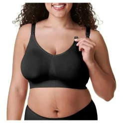 Bravado - The Body Silk Sem Costura Sutiã de Enfermagem Preto, XL Outlet